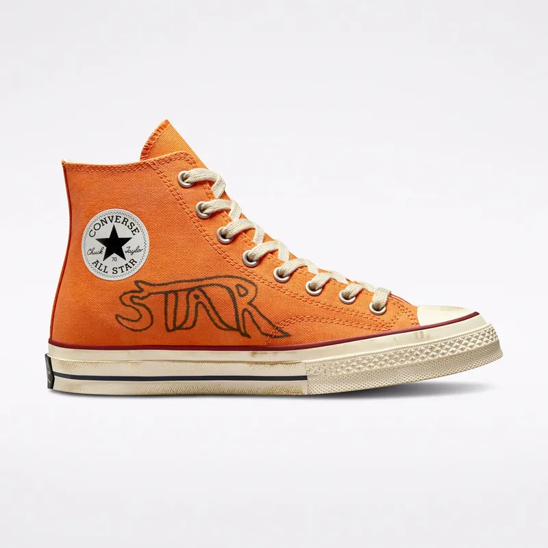 Converse Converse x Come Tees Chuck 70 Sun Orange/egret/black (A01762C)