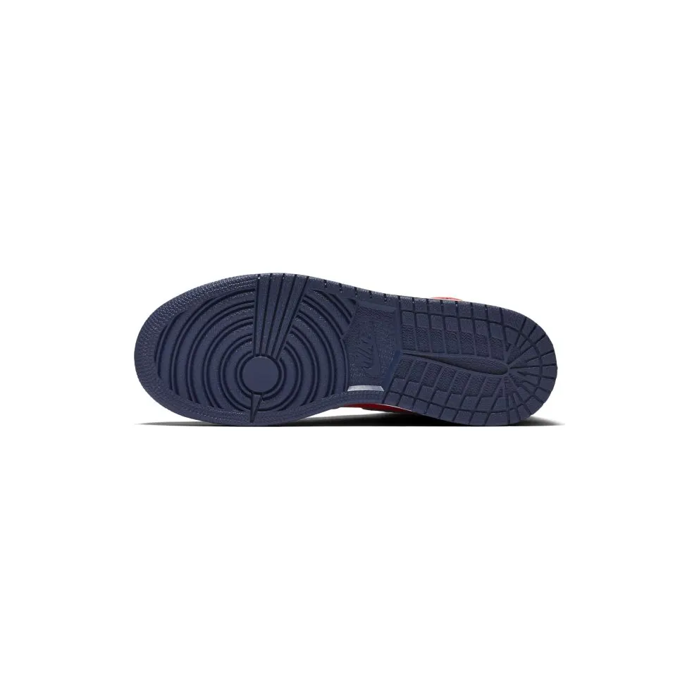 Jordan 1 Retro David Letterman (GS) Light Crimson/Midnight Navy-University Blue-White (575441-606)