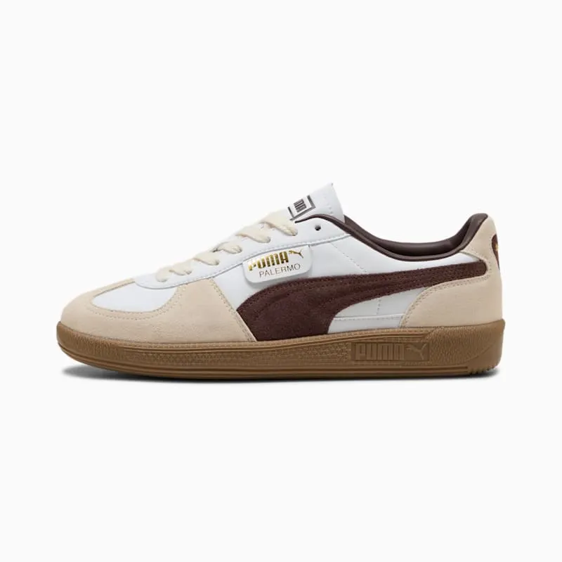 Puma Select Puma Palermo PUMA White / Chocolate Brown / Gum (396464-28)