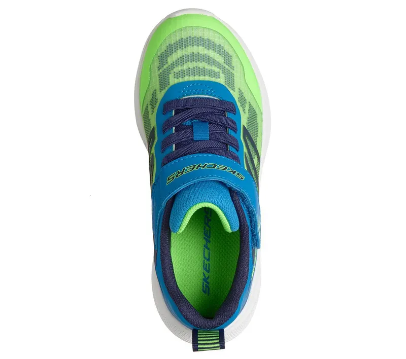 Skechers Microspec Velocity Sneaker Limoen/Blue