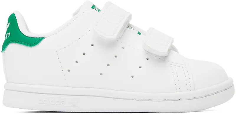 Adidas Stan Smith Cloud White / Cloud White / Green (FX7532)