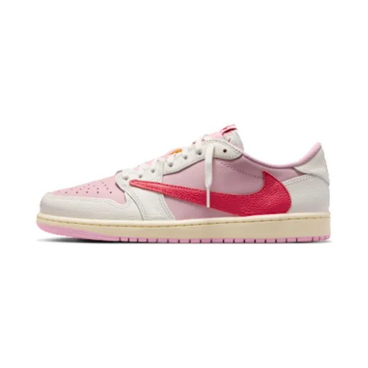 Air Jordan 1 Low OG Travis Scott – “Sail / Shy Pink / Muslin / Tropical Pink” (IQ7604-101)