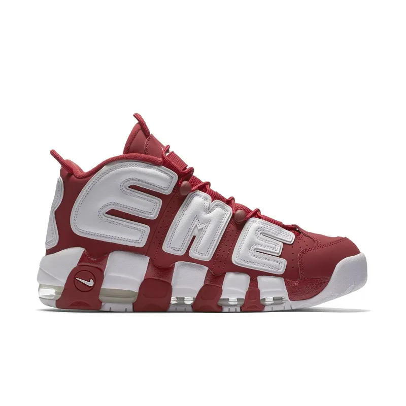 Nike Air More Uptempo Supreme “Suptempo” Red Varsity Red/White (902290-600)