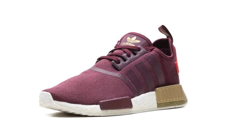 Adidas NMD R1 “MAROON/MAROON/GLORY RED/GOLD” (FY9390)