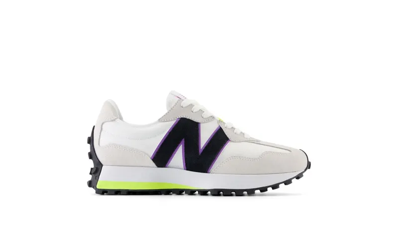 New Balance 327 Grey White Reflection Yellow (WS327NB)