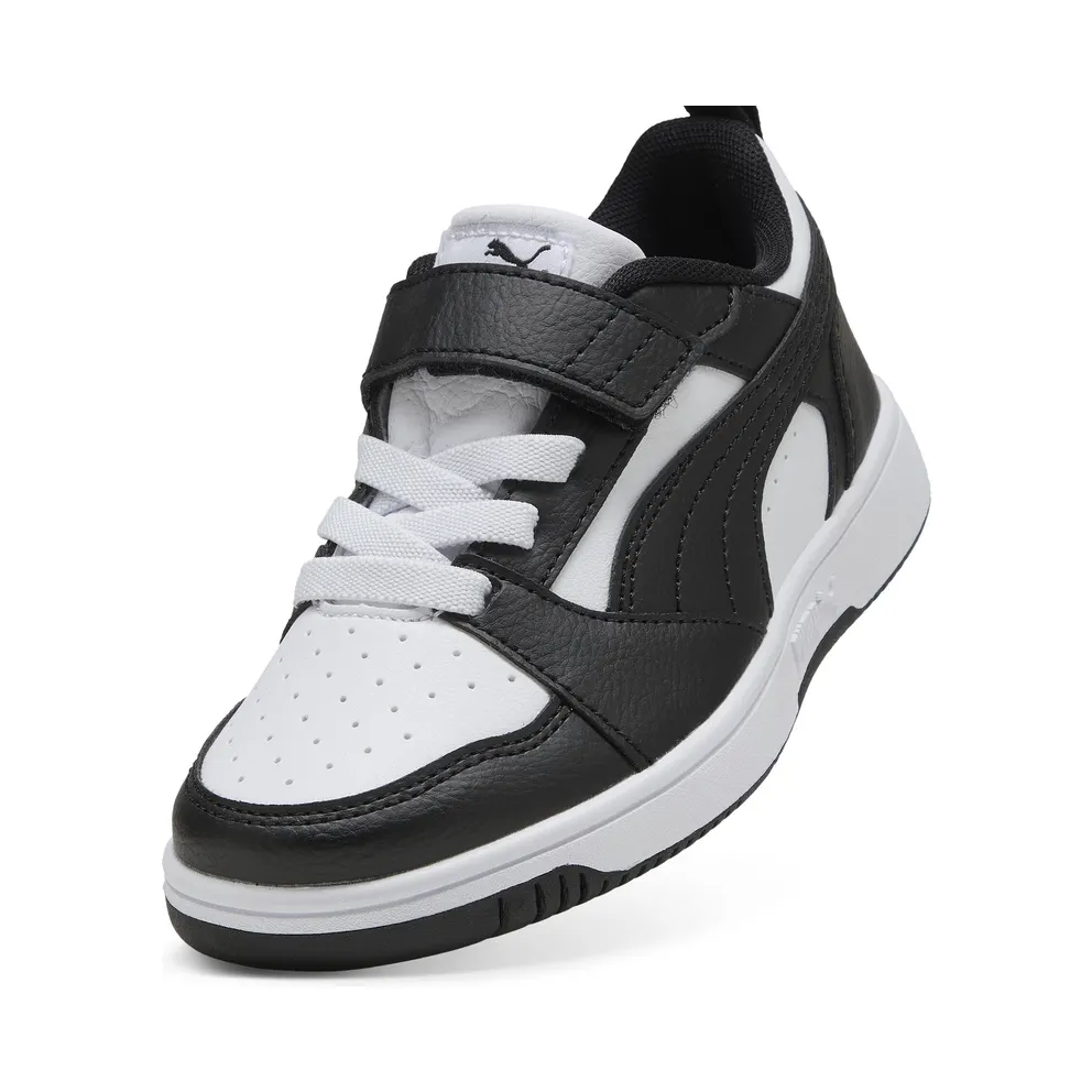 Puma Rebound V6 Lo “Puma White / Puma Black” (397419_01)