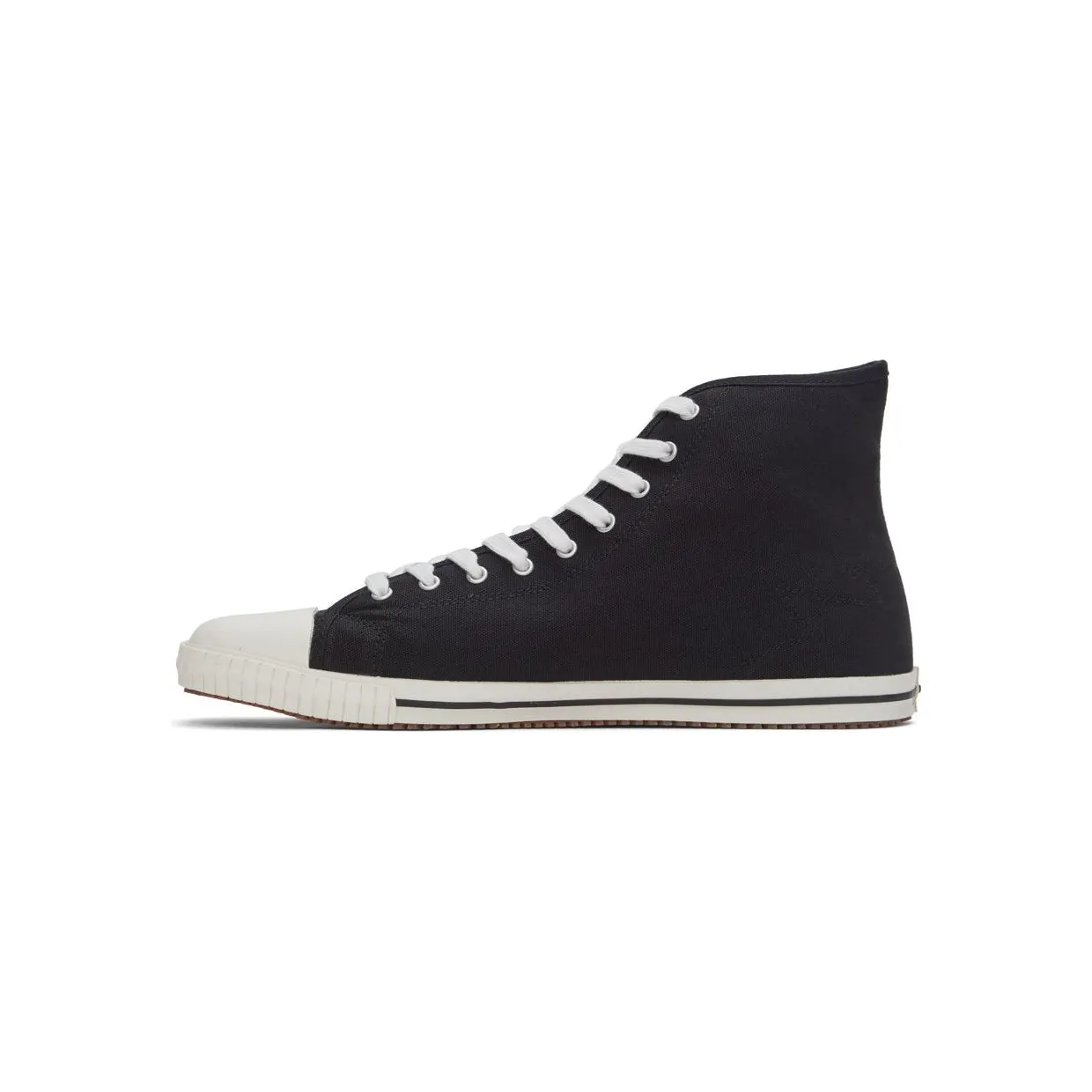 Palm Angels Black Vulcanized High Top Sneakers (PMIA075S22FAB0011001) (3)