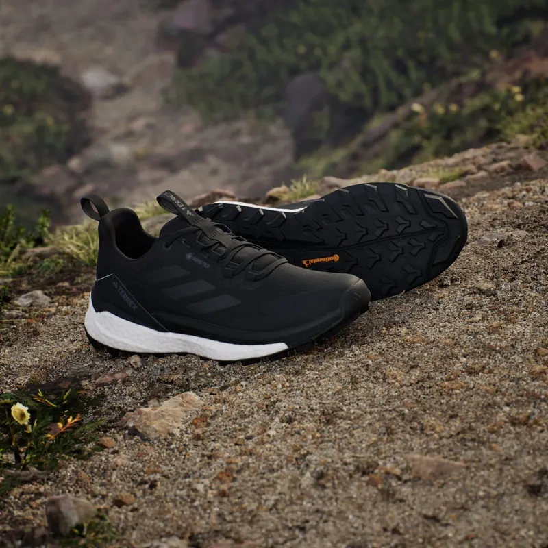 adidas Terrex Free Hiker 2.0 Low Gore-Tex Core Black Grey (IH0671)