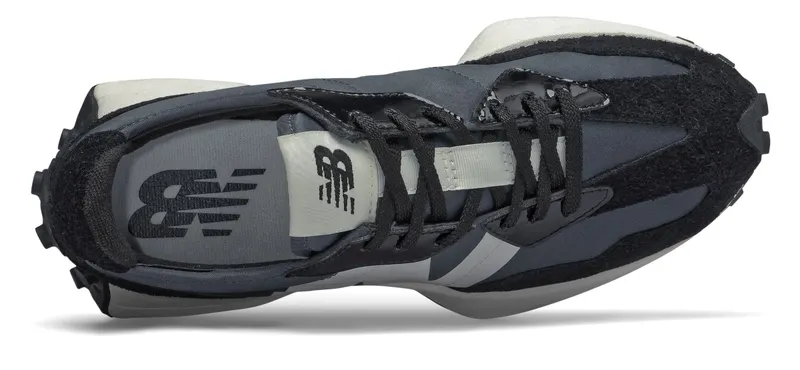 New Balance 327 Black Grey (W) Black/Grey-Silver (WS327SFC)