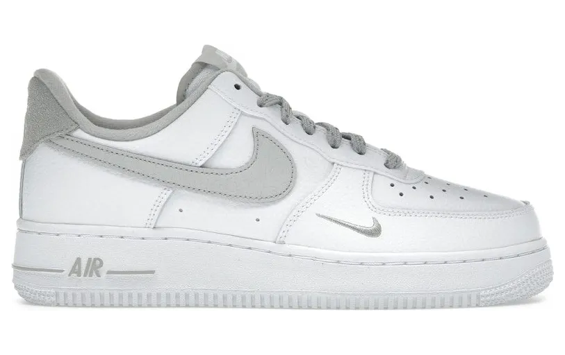 Nike Air Force 1 Low ’07 White Light Iron Ore Reflective Swoosh (FV0388-100)