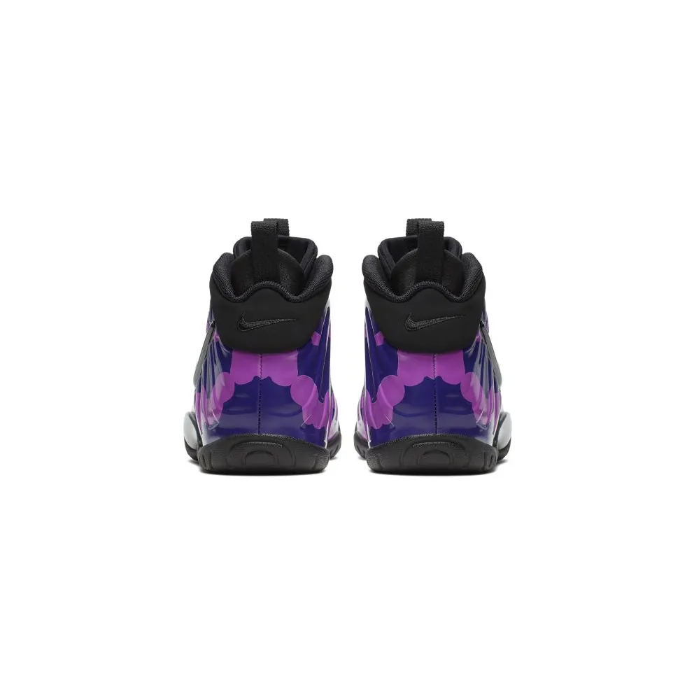 Nike Air Little Posite Pro Purple Camo (GS) Black/Court Purple-Hyper Violet (644792-012)