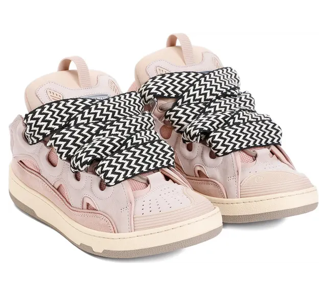 Lanvin Zigzag-laces “Pink” (FU-SKDK12 DRA3-P26 51) (2)