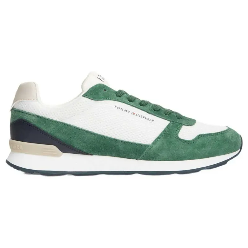 Tommy Hilfiger sneaker Ecru / Green (FM0FM05907-0F5)