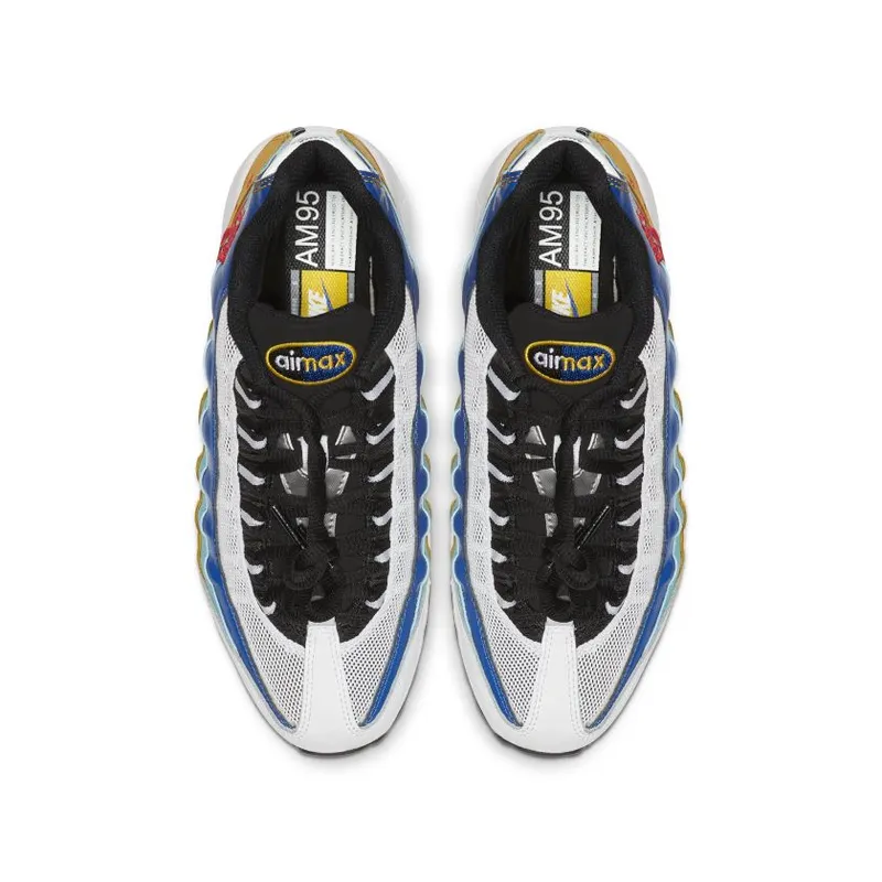 Nike Air Max 95 White University Gold (GS) White/University Gold/Teal Nebula (CJ6955-100)