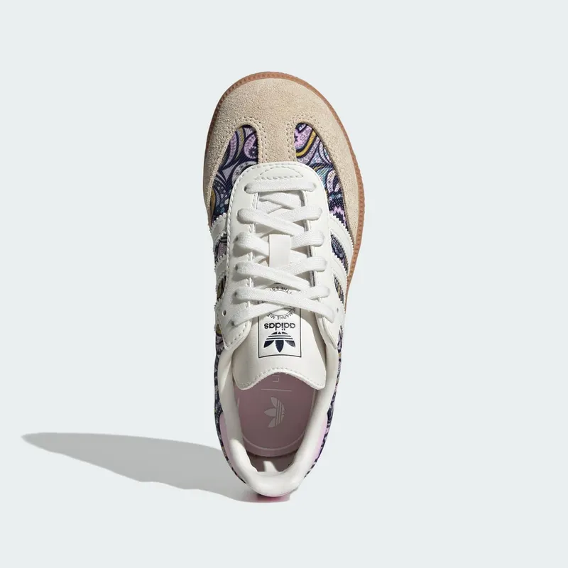 Adidas ADIDAS LIBERTY SAMBA OG Lace-up Shoes Core White / Orchid Fusion / Gum (KH9845)