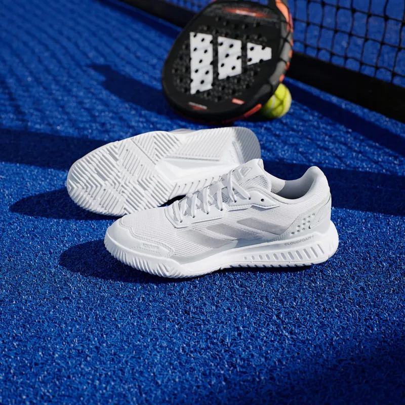 Adidas Courtquick Padel Cloud White / Silver Metallic / Cloud White (JR4658)