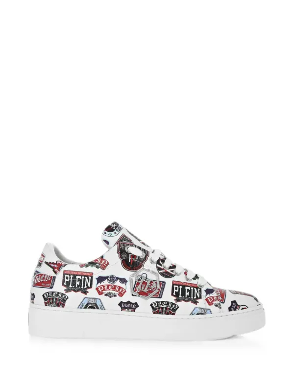 Philipp Plein Carson Patches Sneakers – Weiß (UAFSMSC4119PLE010N)