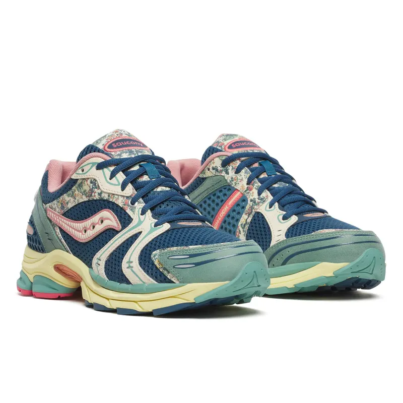 SAUCONY ProGrid Triumph 4 Kissaten “Blue / Beige” (S71015-2)