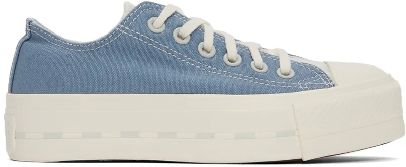 Converse Chuck Taylor All Star Lift Platform Crafted Canvas Indigo Oxide/light Silver (572710C)