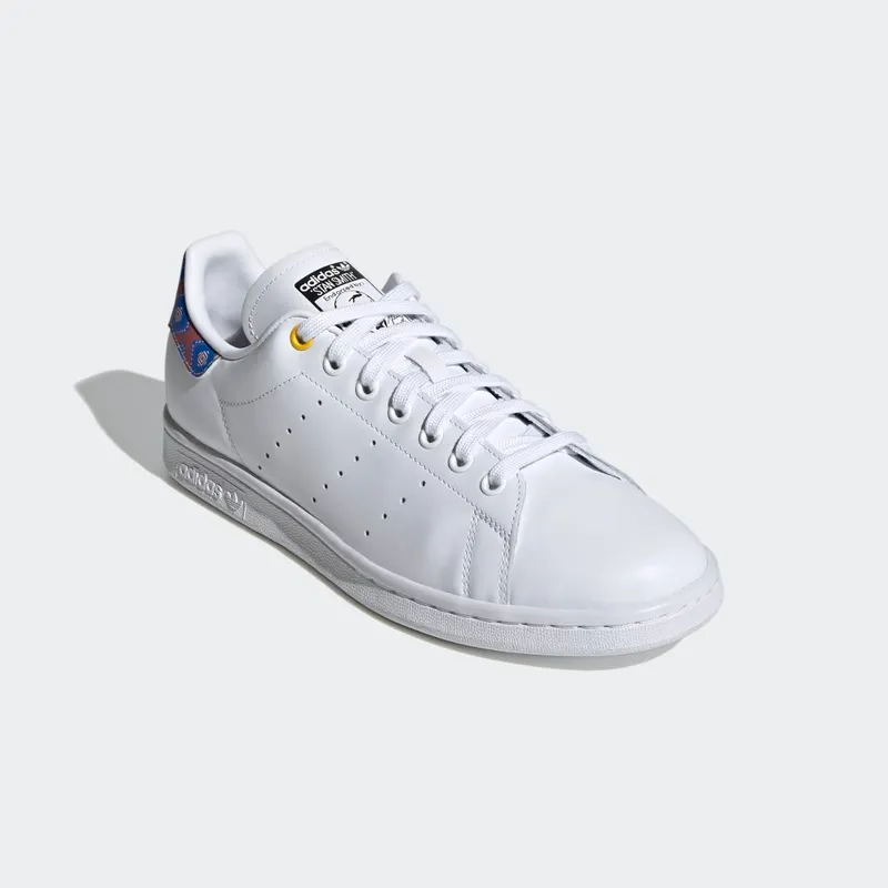 adidas Stan Smith White Aztec Cloud White/Core Black/Yellow (FW3273)