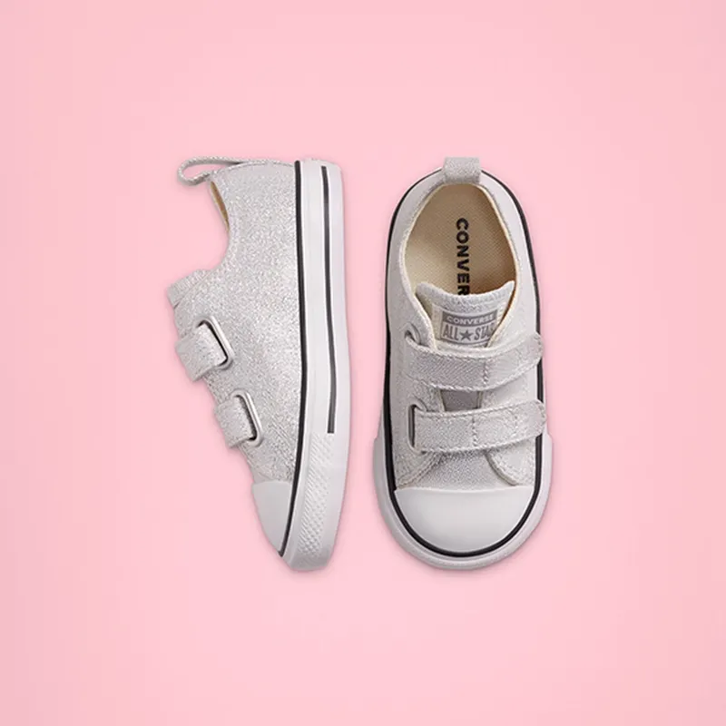 Converse Toddler Summer Sparkle Easy-On Chuck Taylor All Star Low Top (767777C)