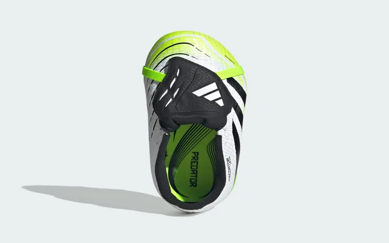 adidas Predator League Fold-Over Tongue FG/MG Cloud White Core Black Lucid Lemon (JP9916)