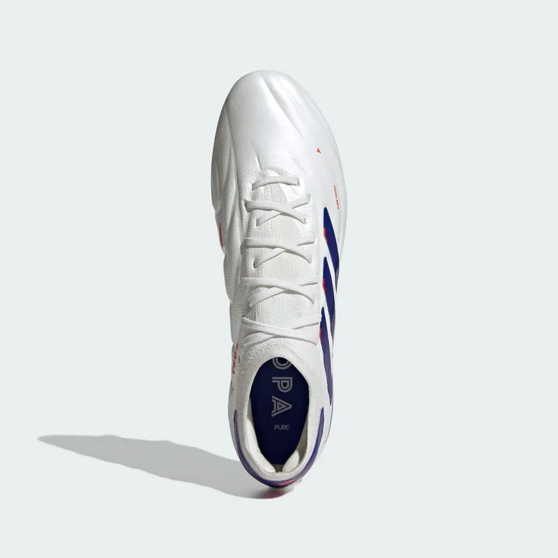 adidas Copa Pure 2 Elite KT FG Cloud White Lucid Blue Solar Red (IG6397)