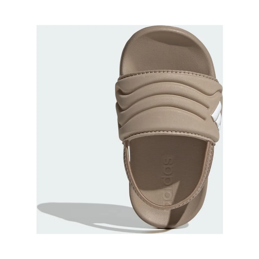 adidas Adilette Estrap 2.0 Slides Infants “Trace Khaki / Cloud White / Trace Khaki” (KZ9275)