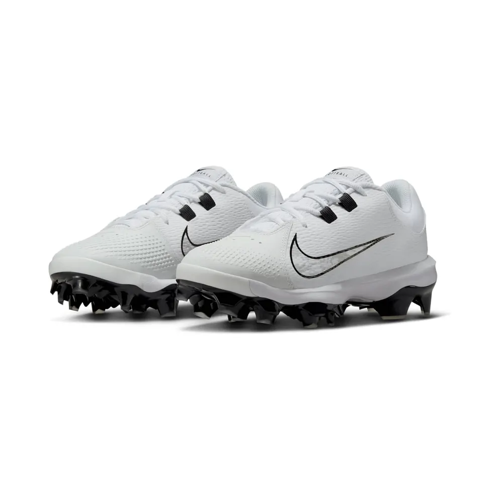Nike Hyperdiamond 4 Pro MCS White Pure Platinum Black (FZ0921-102)
