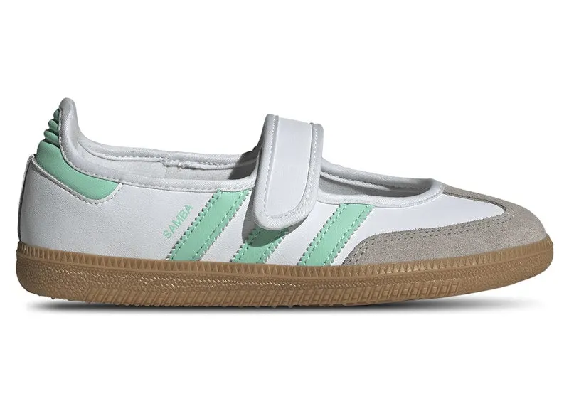 adidas Samba Cloud White / Easy Green / Gum (JP9546)