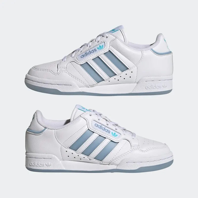 Adidas Continental 80 Stripes Cloud White / Ambient Sky / Pulse Aqua (GZ2099)