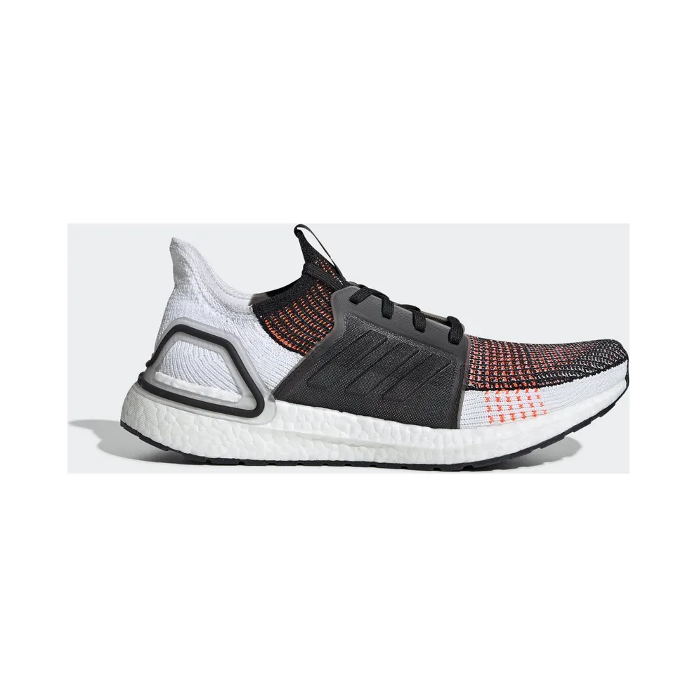 adidas Ultra Boost 2019 Black White Solar Orange (G27519)