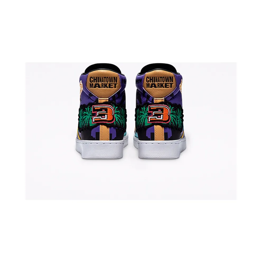 Converse x Chinatown Market “Lakers Championship Jacket” Pro Leather Hi (171240C)