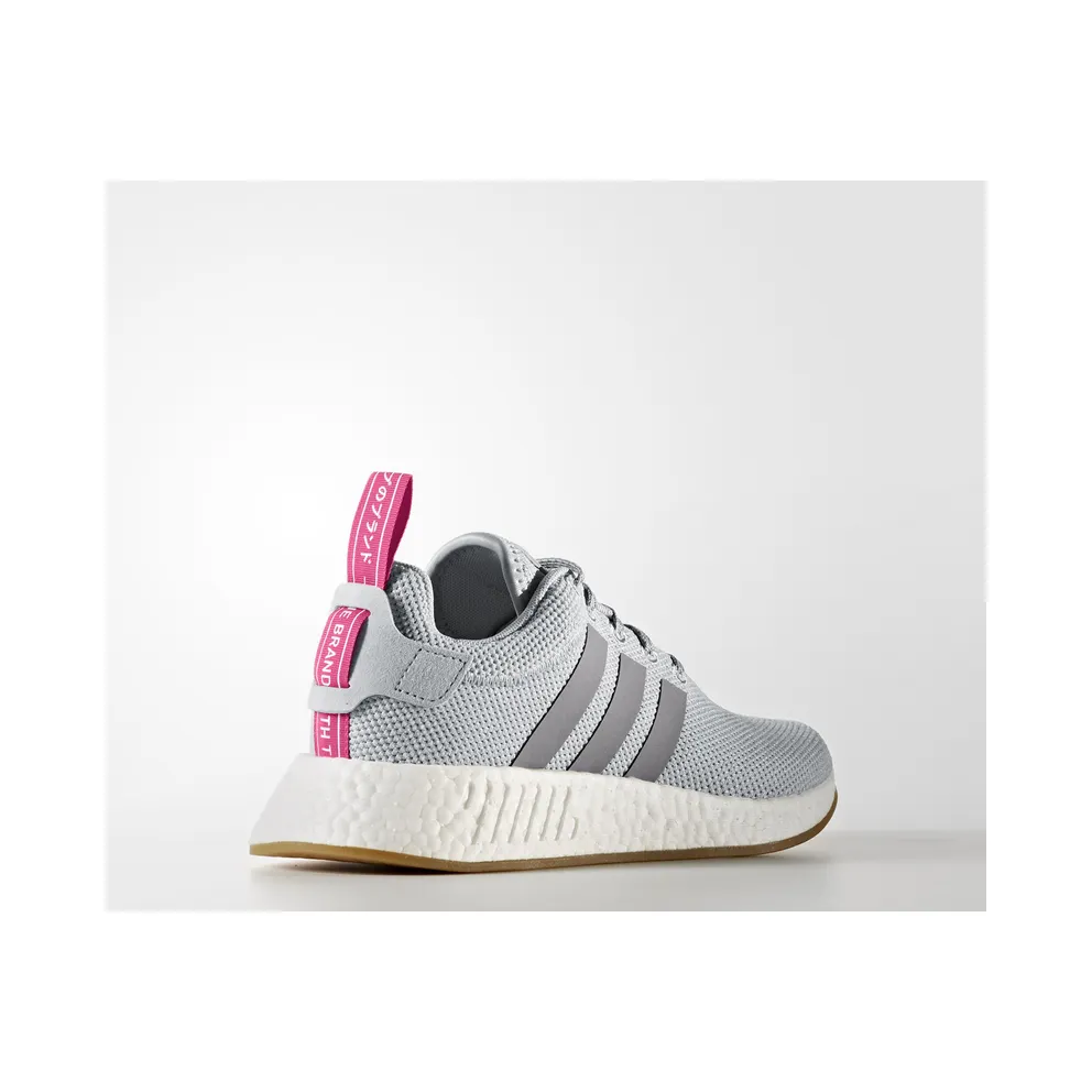 adidas NMD R2 Grey Shock Pink (W) Grey/Grey/Shock Pink (BY9317)