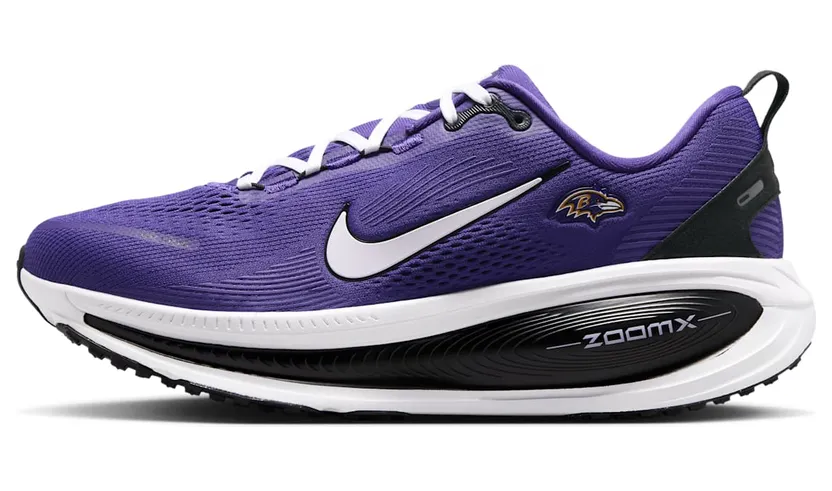 Nike Vomero 18 – Baltimore Ravens – “New Orchid / Black / White” (IQ5879-500)