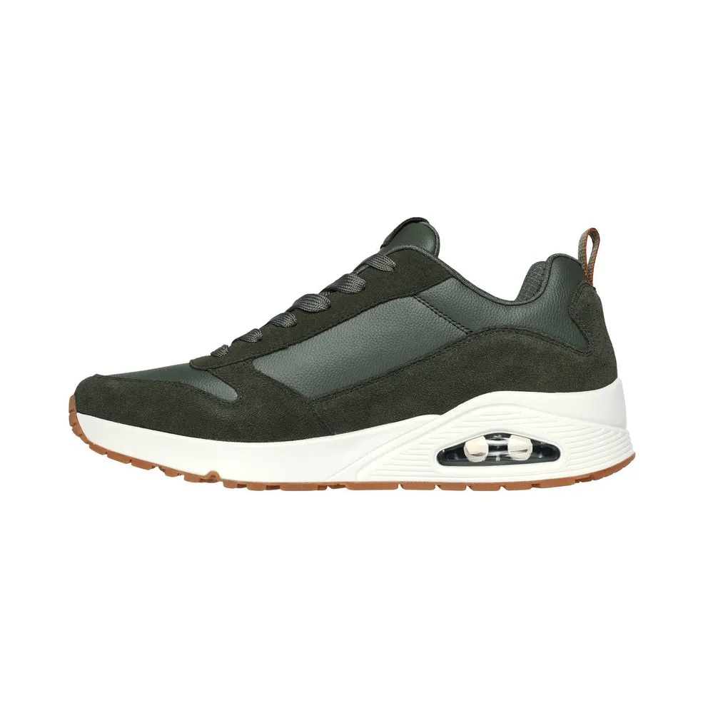 Skechers Uno – Stacre – Olijf – “Green” (52468 OLV)