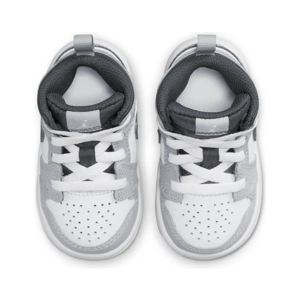 Jordan 1 Mid Light Smoke Grey (2022) (TD) (640735-078)