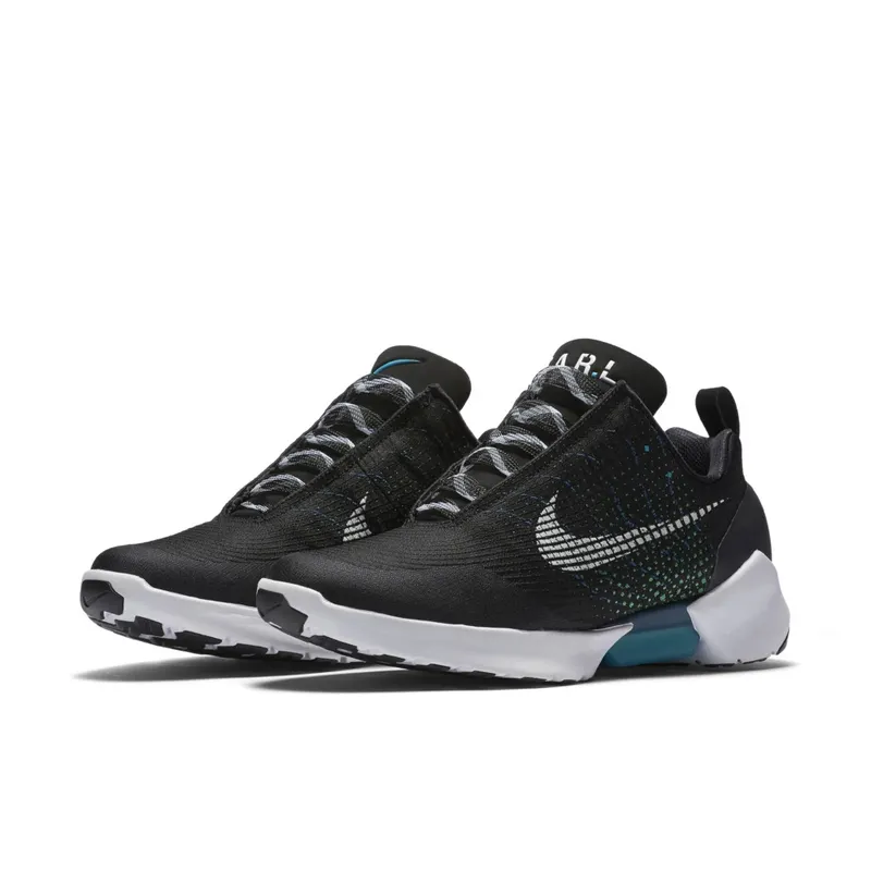 Nike HyperAdapt 1.0 Black (UK) Black/White-Blue Lagoon (AH9390-002)