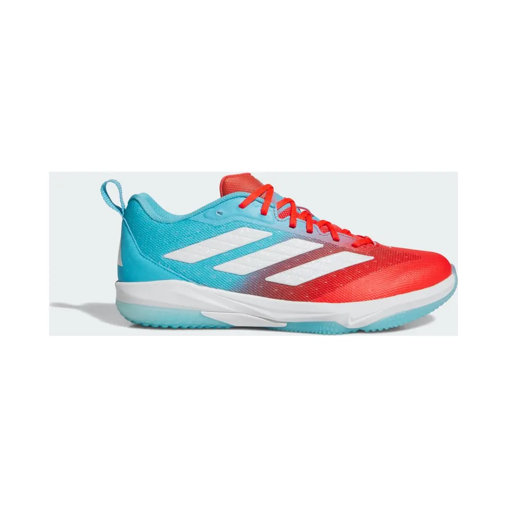 Adidas Adizero Impact Candy Turf Bright Cyan / Cloud White / Bright Red (JR7829)