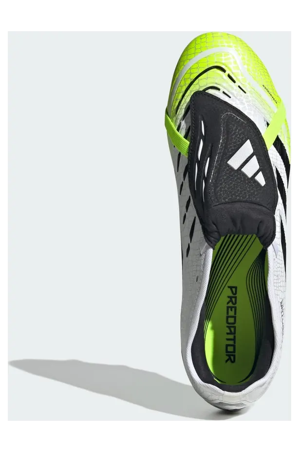 adidas Predator Pro Fold-Over Tongue SG Cloud White Core Black Lucid Lemon (JS4077)