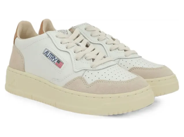 Autry Medalist Leather “White/Neutrals” (AULW LS16) (2)