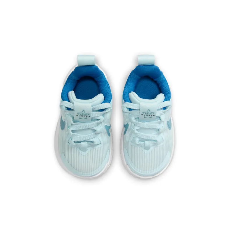 Nike Star Runner 4 Glacier Blue Astronomy Blue White Denim Turquoise (DX7616-404)