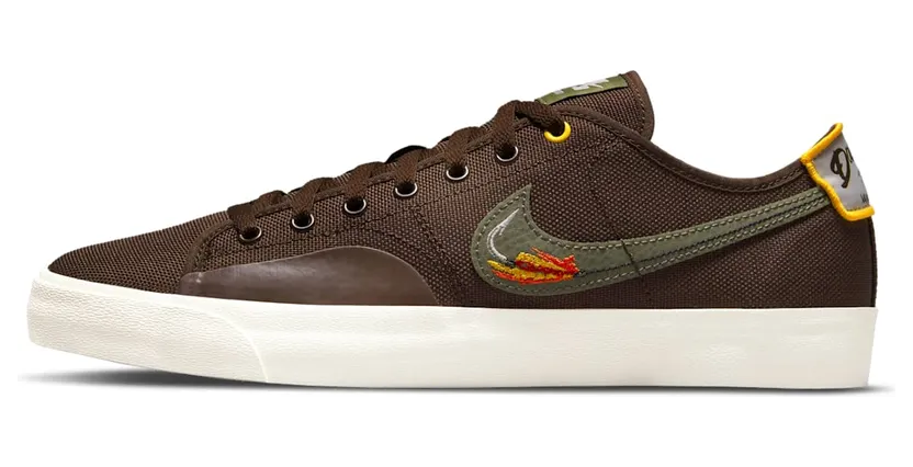 Nike SB BLZR Court DVDL Skateschoen Bruin (CZ5605-200)