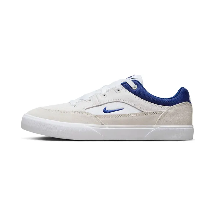 Nike SB Malor “White / Platinum Tint / Deep Royal Blue” (FV6064-100)