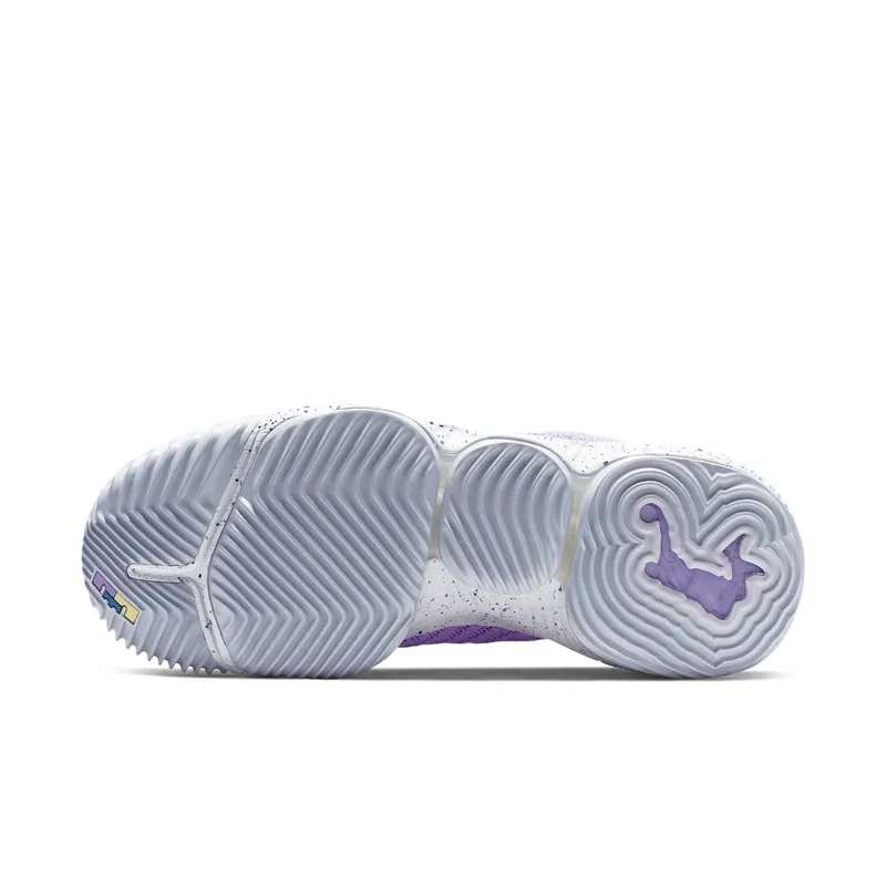 Nike LeBron 16 Lakers Championships Atomic Violet/Bicycle Yellow-Half Blue (CK4765-500)