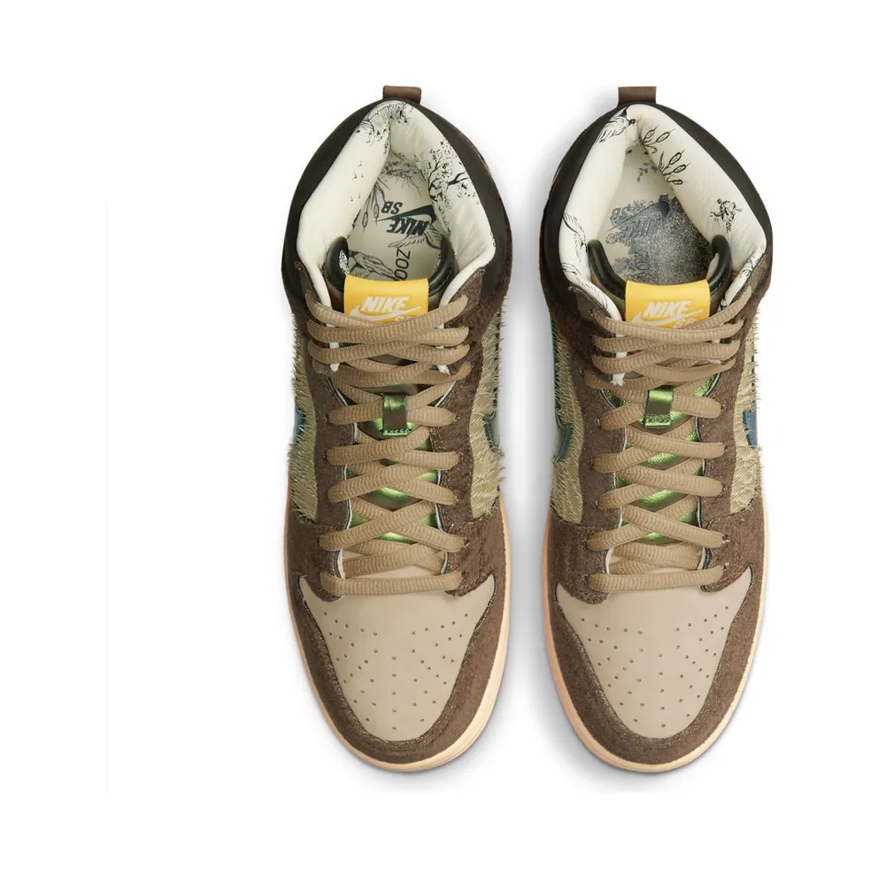 Nike SB Dunk High Concepts Turdunken Brown/Blue-Orange (DC6887-200)