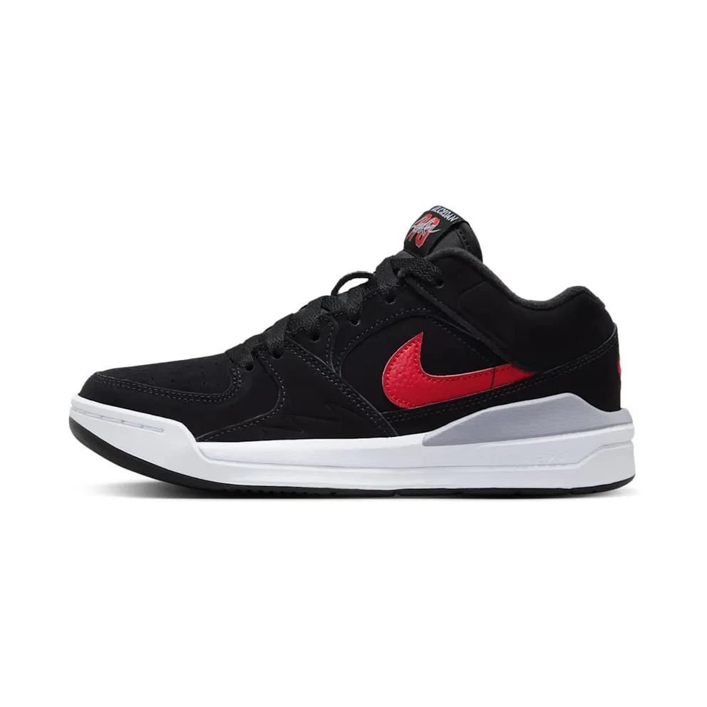 Jordan Stadium 90 Black White Cement Grey Fire Red (FZ4185-010)