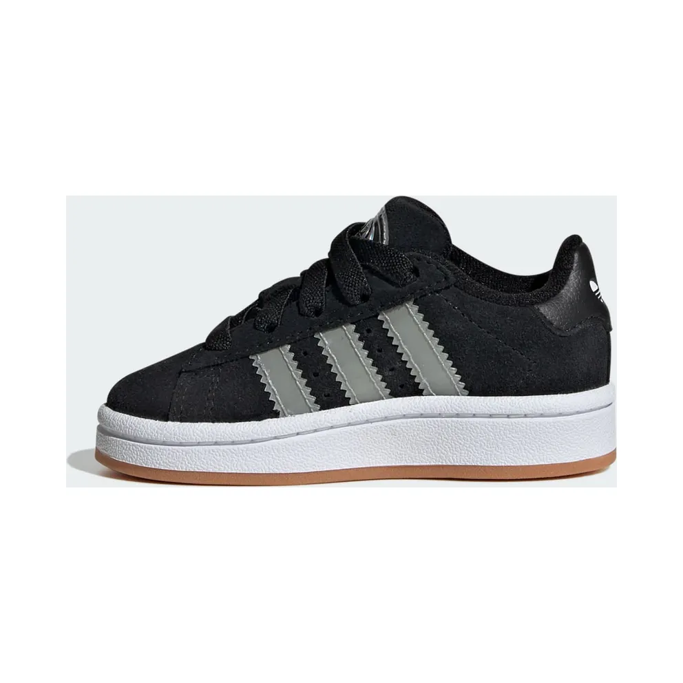 adidas Campus 00s Led Lights Comfort Closure Elastic Lace Shoes Kids “Core Black / Cloud White / Yellow” (JS1275)