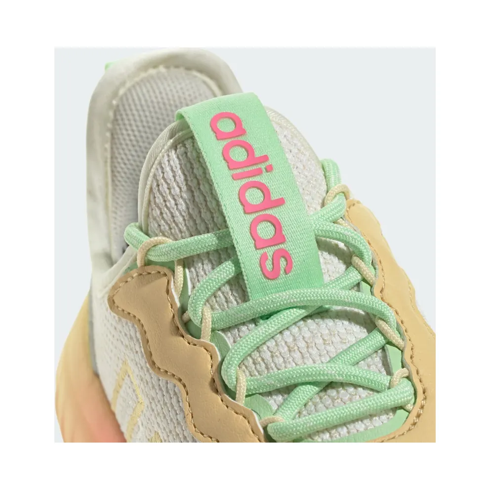 adidas Kaptir Flow 2.0 Off White Wonder White Lucid Pink (JR8090)