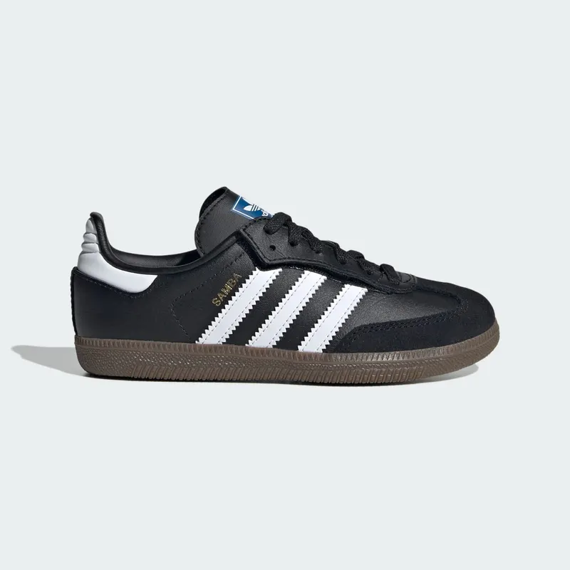 Adidas Samba OG Comfort Closure with Elastische Veters Kids Core Black / Cloud White / Gum (JQ6390)
